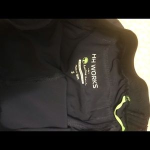 Navy Healing hands polyester Scrub bottoms